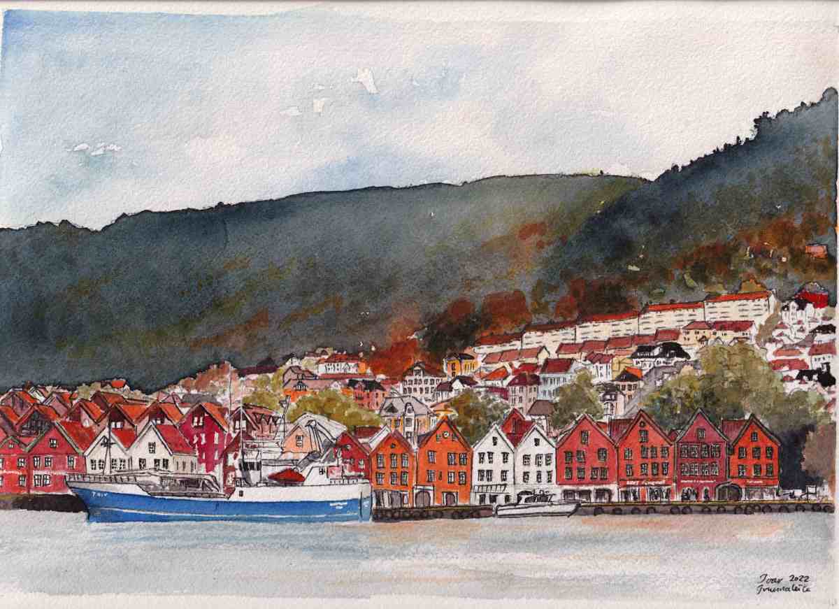 Bryggen Bergen okt22