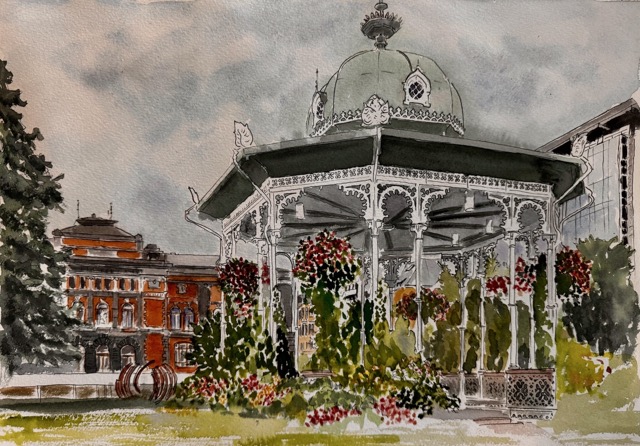 Musikkpaviljongen, Byparken