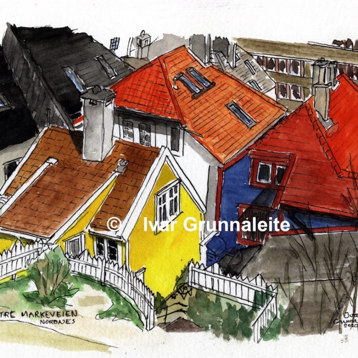 Ytre Markevei, Nordnes