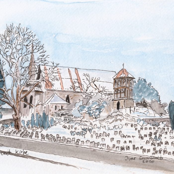 40 Storetveit kirke vinter