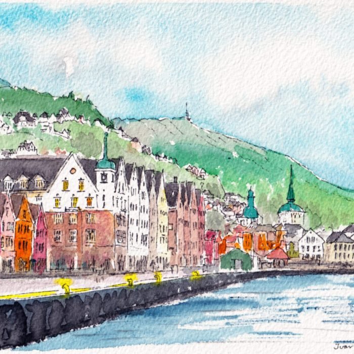 Bryggen og torget
