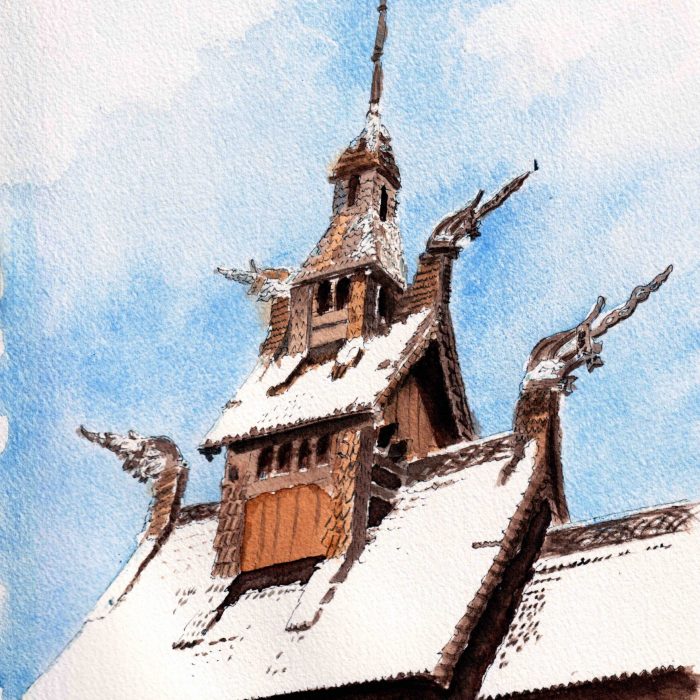 Fantoft stavkirke 2