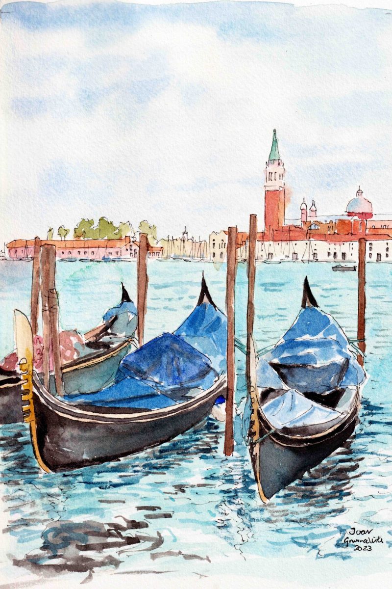 Gondoler Venezia