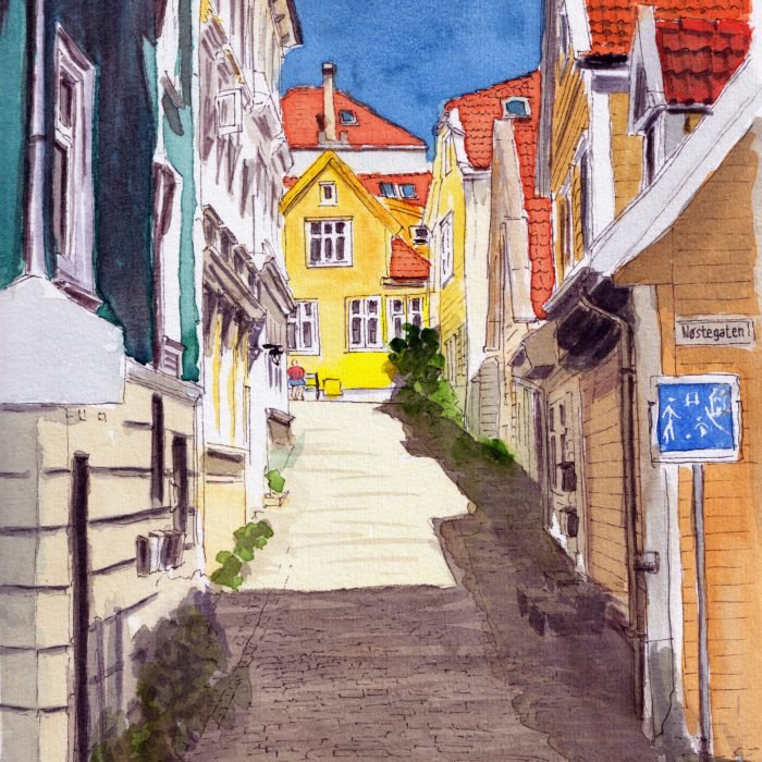 Nederst i Knøsesmauet