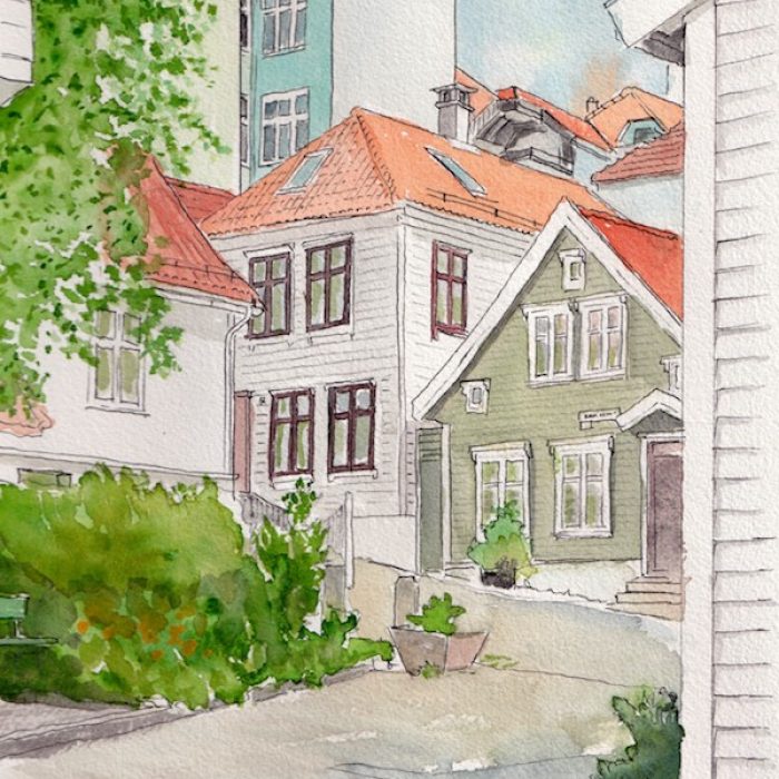Skottegaten og Strangebakken
